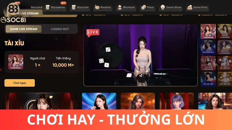 Vì sao trang web Casino uy tín Soc88 được đánh giá cao?